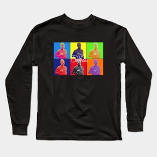 Anthony Bourdain Pop Art Long Sleeve T-Shirt